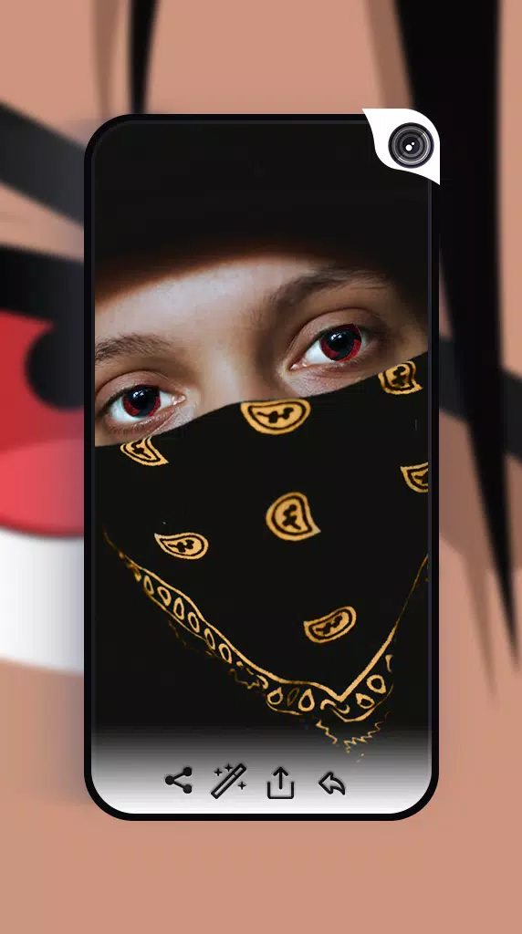 Sharingan Eyes Camera 스크린샷