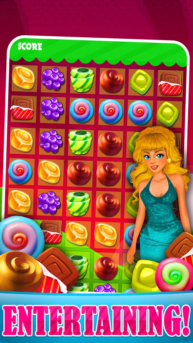 Capturas de tela do All Candy Mania Games 2015 - Soda Pop Match 3 Candies Game For Children HD FREE