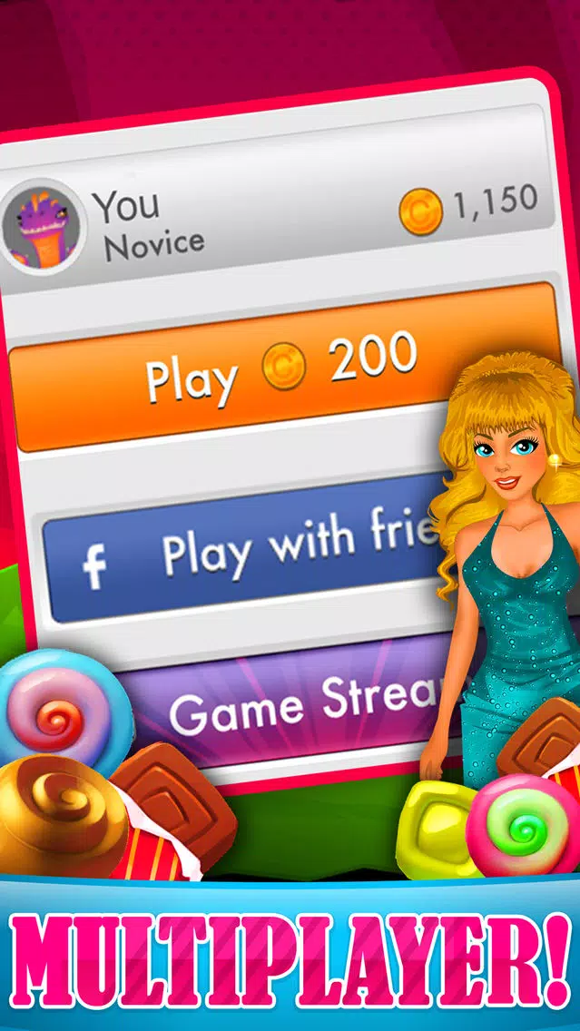 Capturas de tela do All Candy Mania Games 2015 - Soda Pop Match 3 Candies Game For Children HD FREE