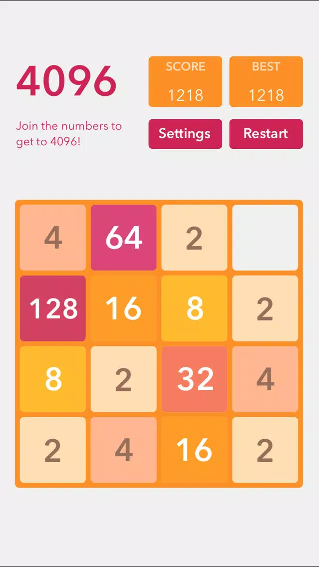 4096 Addictive New Puzzle Game For kids Girls and Boys Screenshots