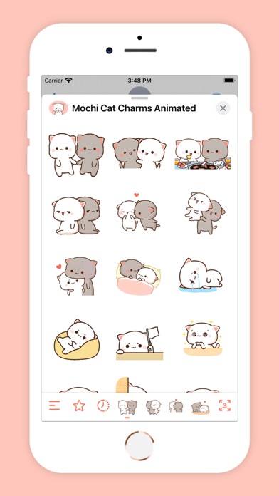 Mochi Cat Charms Animated Screenshots