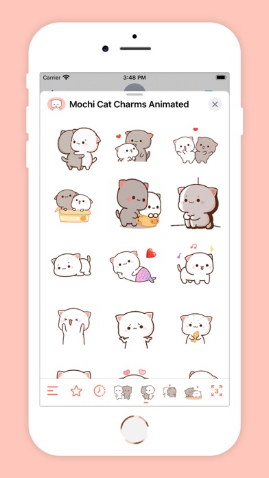 Mochi Cat Charms Animated Screenshots