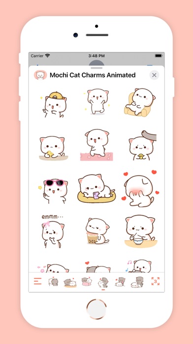 Mochi Cat Charms Animated Screenshots