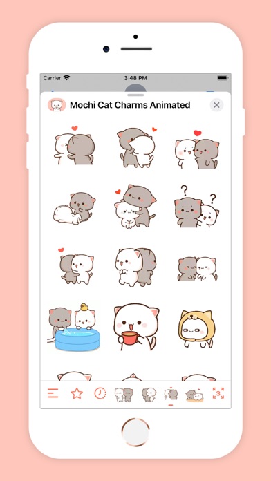 Mochi Cat Charms Animated Screenshots
