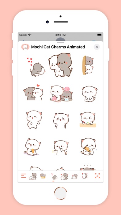 Mochi Cat Charms Animated Screenshots