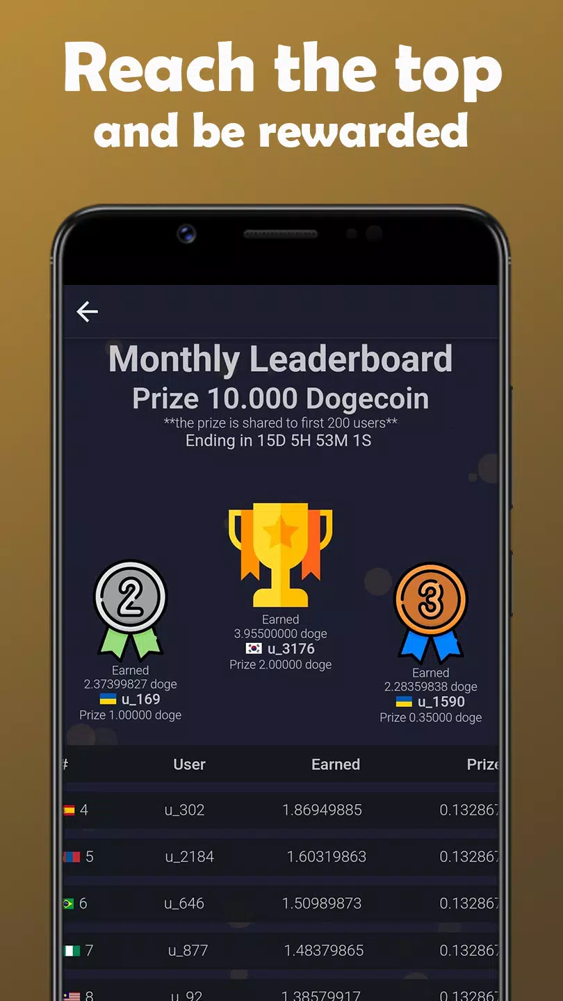 Earn Dogecoin Screenshots