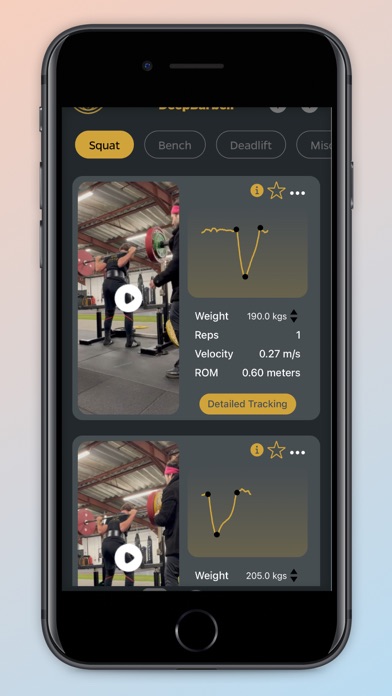 DeepBarbell Screenshots