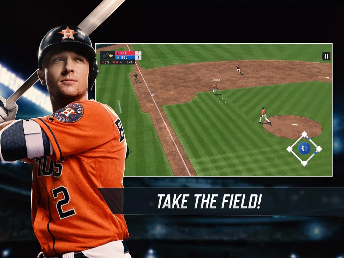 Capturas de tela do R.B.I. Baseball 19 iPad 