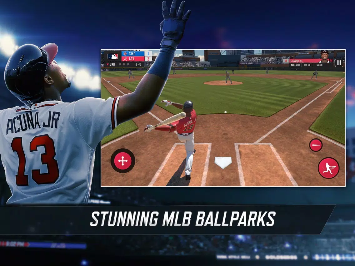 Capturas de tela do R.B.I. Baseball 19 iPad 