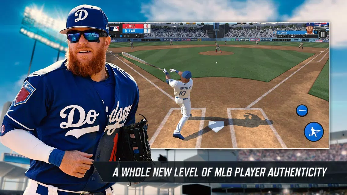 Capturas de tela do R.B.I. Baseball 19