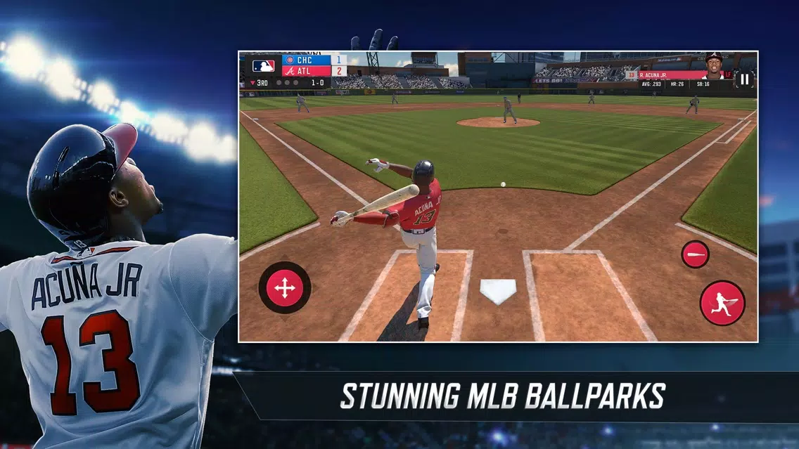 Capturas de tela do R.B.I. Baseball 19