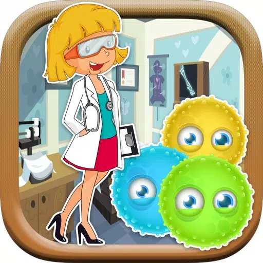 A Doctor Germs and Virus wipeout Game A Doctor Germs and Virus wipeout Game