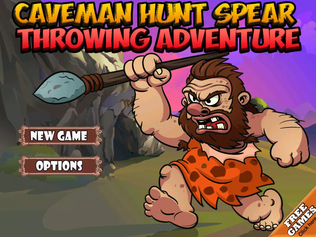 Caveman Hunt Spear Throwing Adventure iPad Screenshots