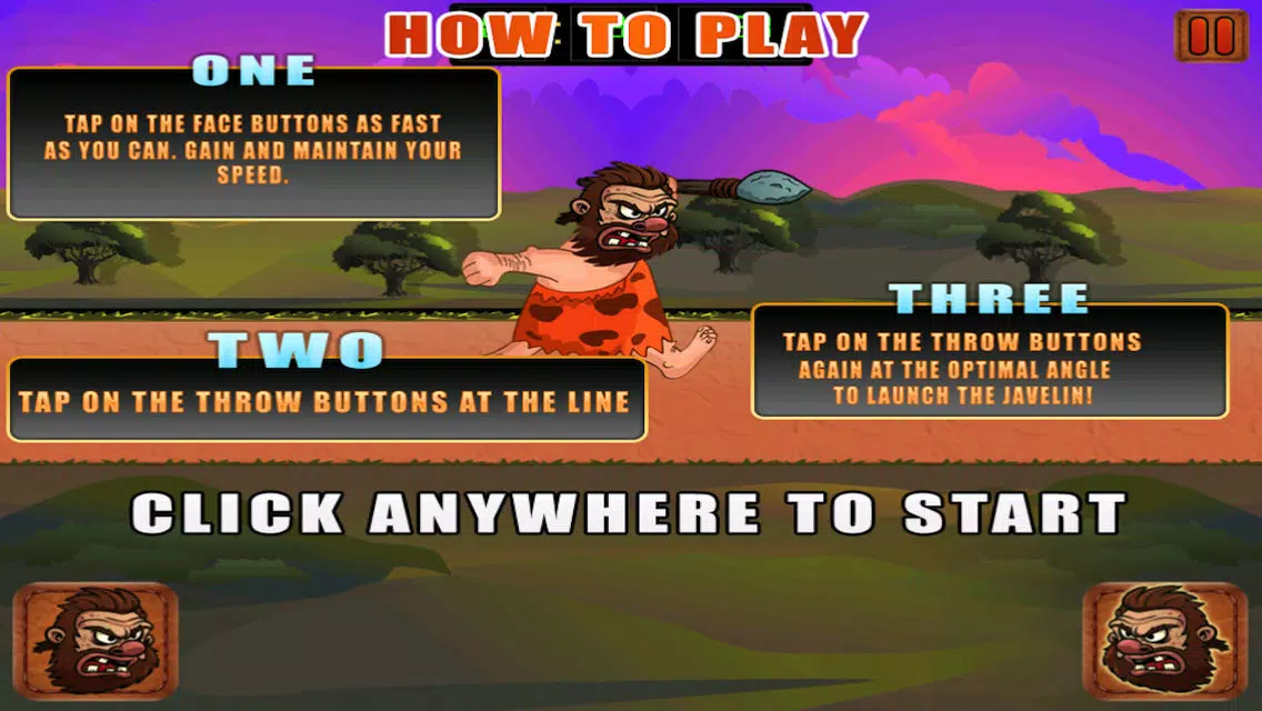 Caveman Hunt Spear Throwing Adventure Screenshots