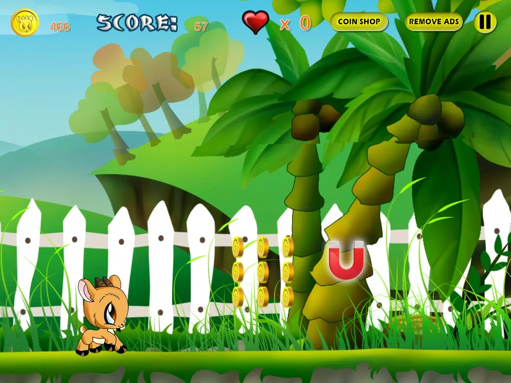 Clumsy Baby Goat Adventure - Tap Jump Run Game for Kids iPad Screenshots