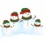 Snowman Stickers Pack