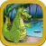 A Jungle Crocodile Drop the Egg Hatching game