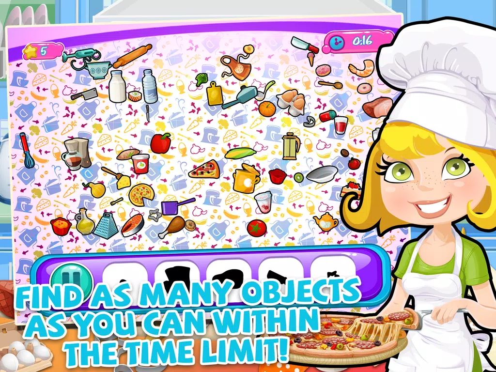 Crazy-Messy Kitchen! Diner Chef - Hidden Objects Puzzle Game iPad Screenshots