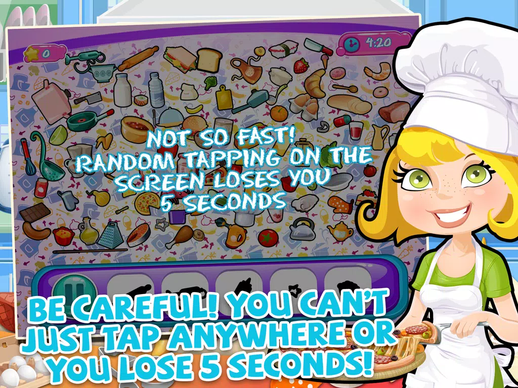 Crazy-Messy Kitchen! Diner Chef - Hidden Objects Puzzle Game iPad Screenshots