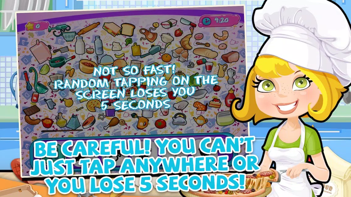 Crazy-Messy Kitchen! Diner Chef - Hidden Objects Puzzle Game Screenshots