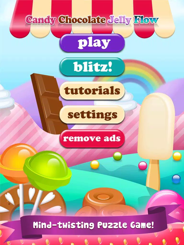 Candy Land Rush! Sweet Sugar Town Matching Puzzle Game iPad Screenshots