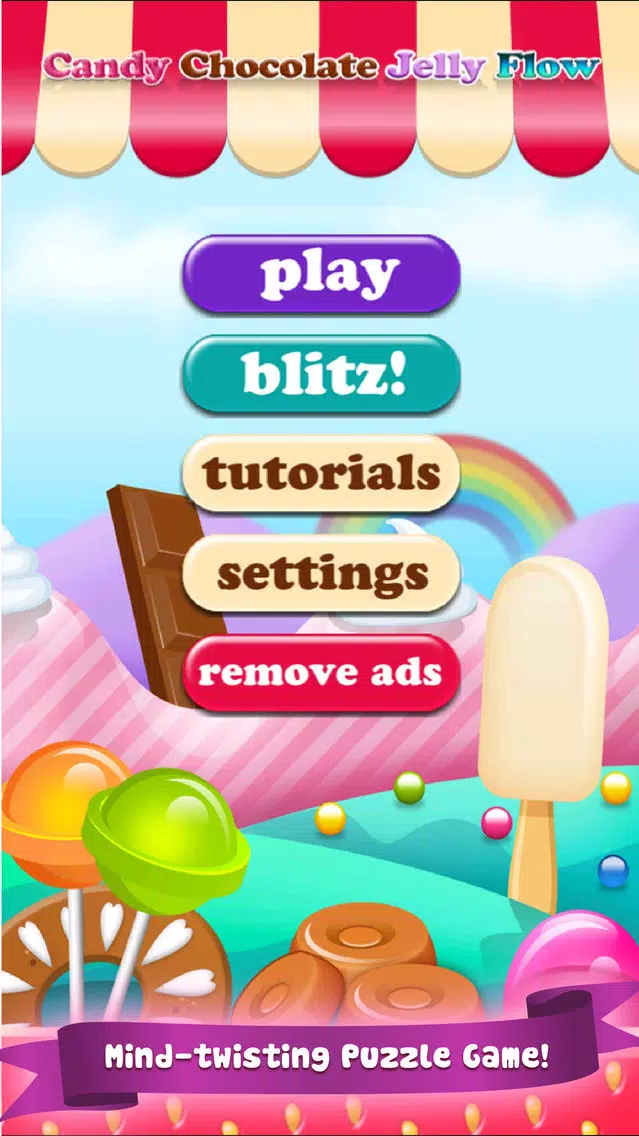Candy Land Rush! Sweet Sugar Town Matching Puzzle Game Screenshots