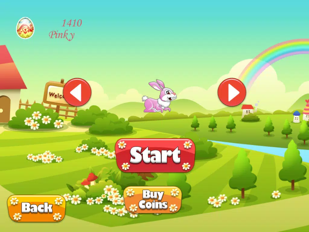 Easter Bunny Egg Hunt Run and Jump Collect them All iPad Screenshots