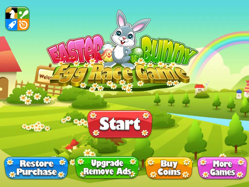 Easter Bunny Egg Hunt Run and Jump Collect them All iPad Screenshots