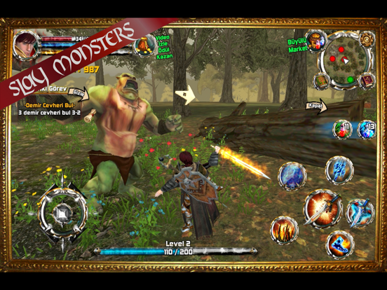 Zrzuty ekranu Kingdom Quest Open World RPG iPad 