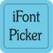 iFontPicker