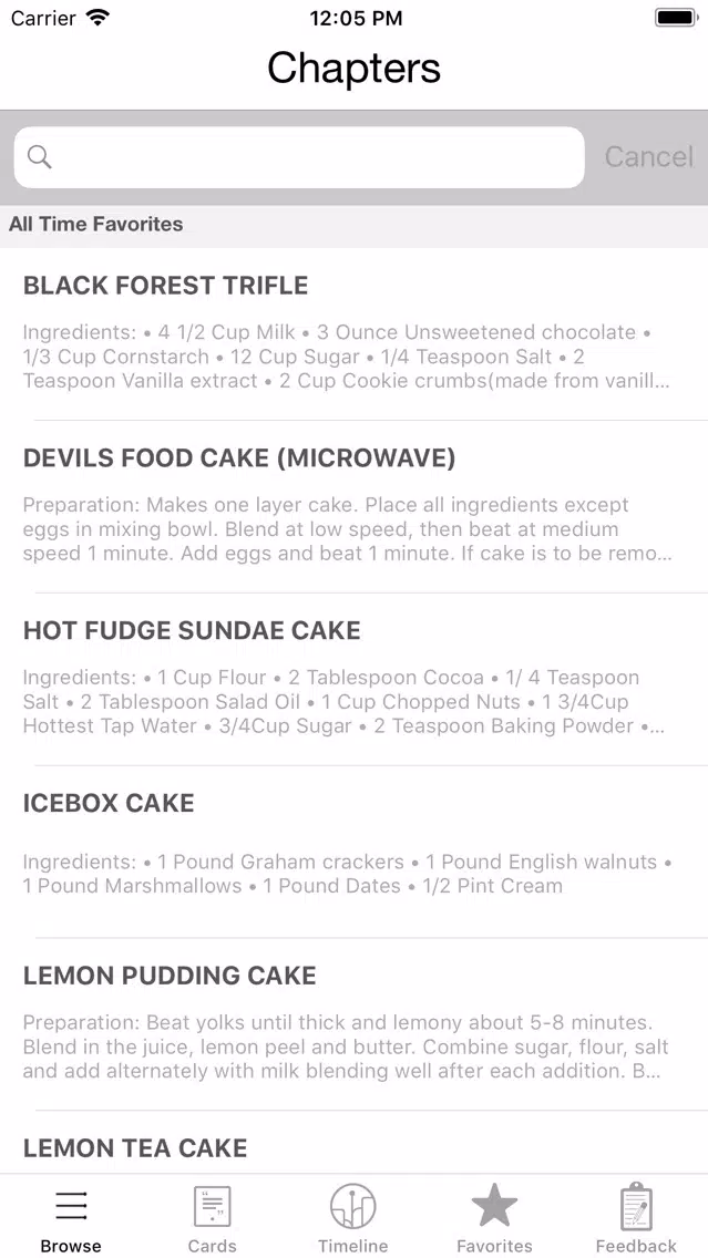 Christmas Cake Recipes Screenshots