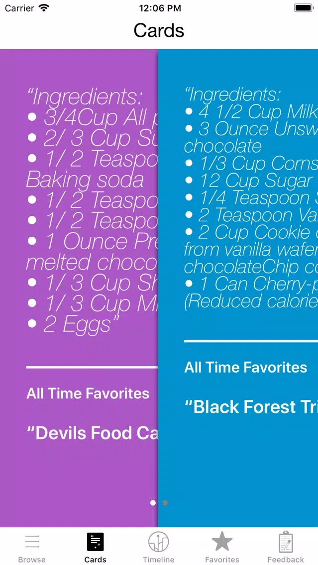 Christmas Cake Recipes Screenshots