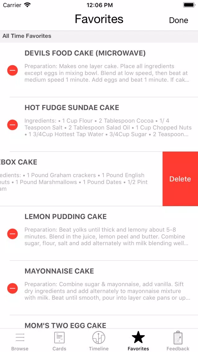 Christmas Cake Recipes Screenshots