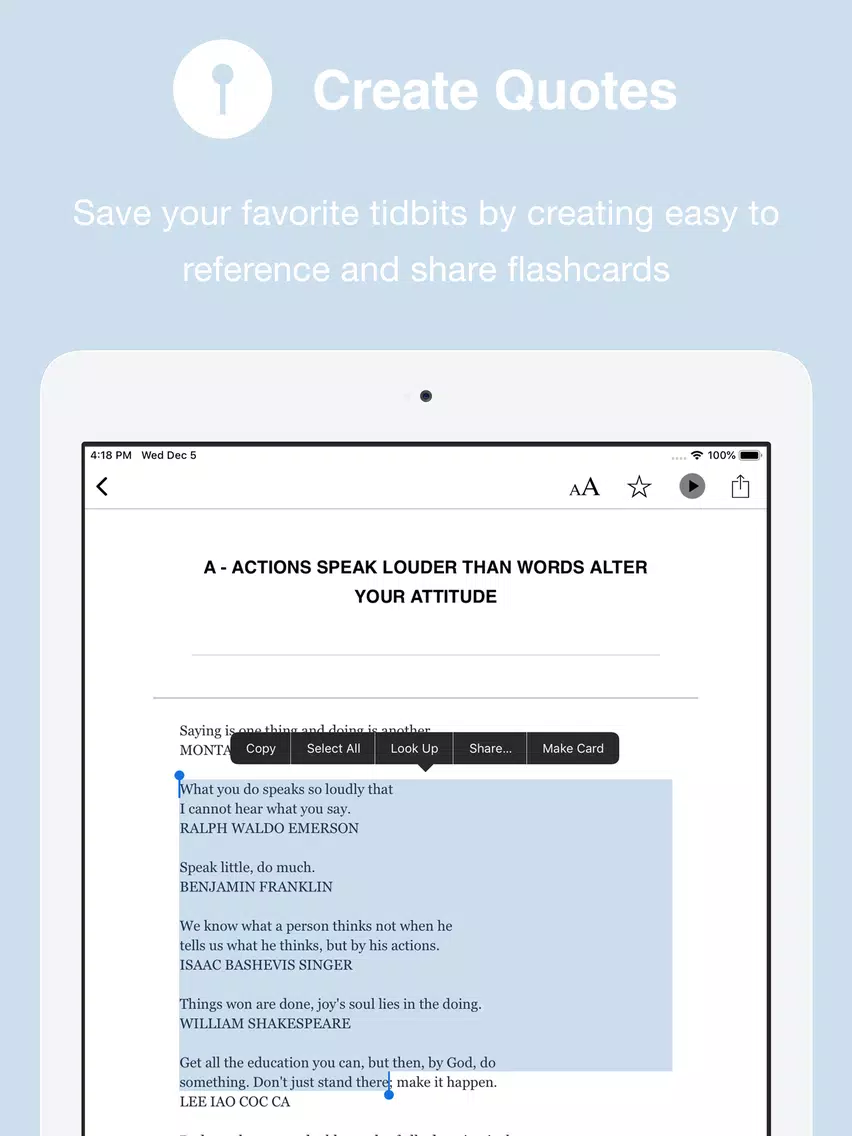 Change Your Life!! iPad Screenshots