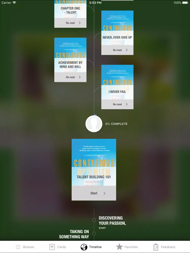 Contagious Optimism iPad Screenshots