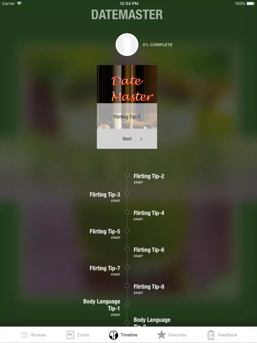 DateMaster iPad Screenshots