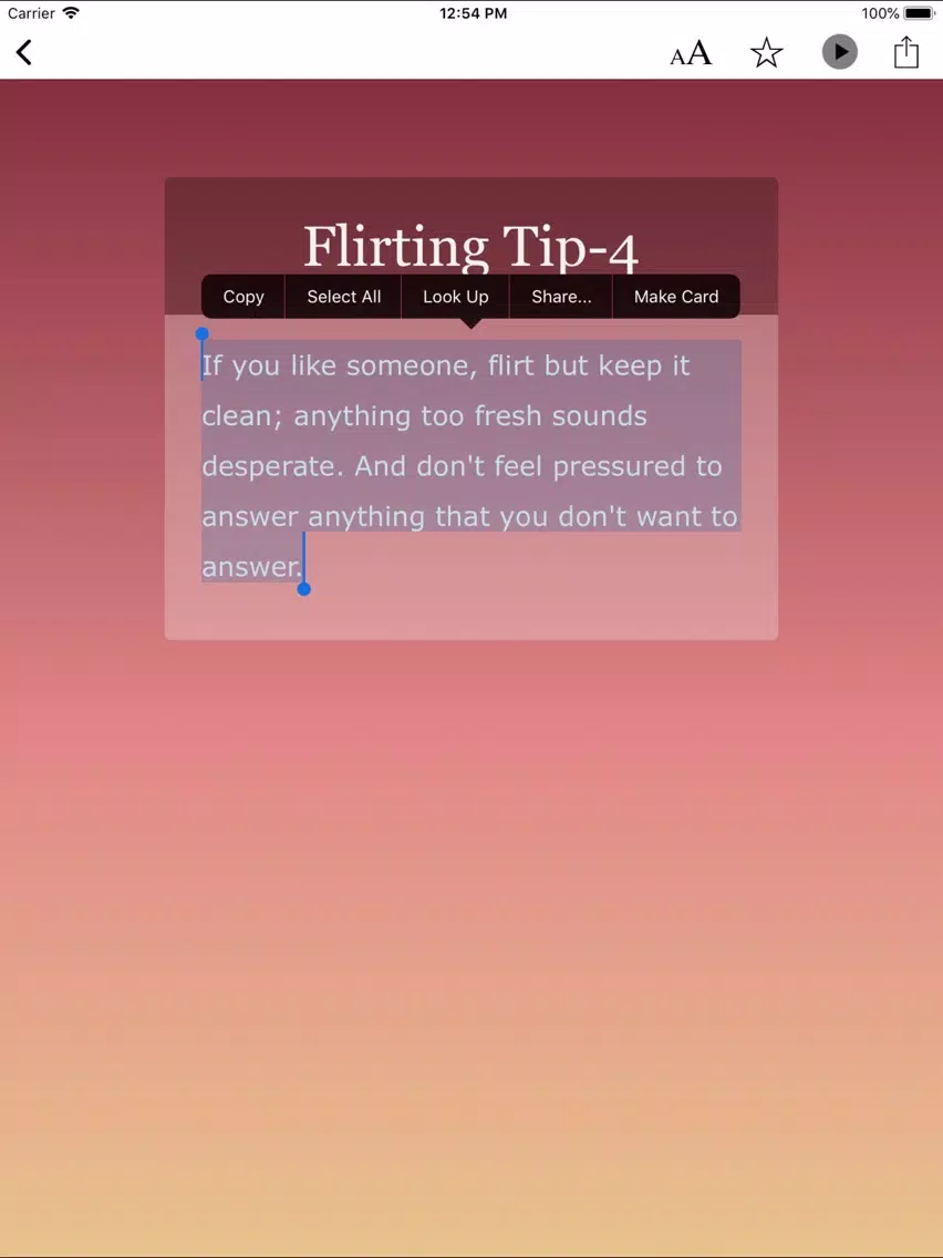 DateMaster iPad Screenshots