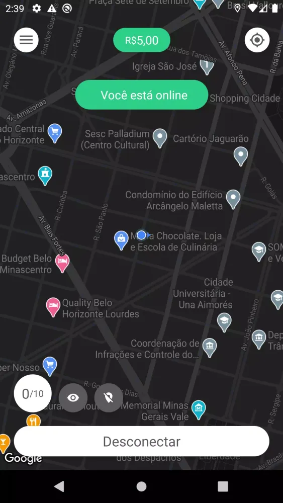 MMP - Meu Motorista Particular Screenshots
