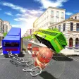 Chained Coach Bus 3D