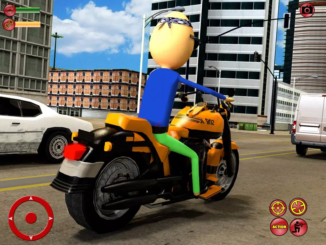تصاویر Baldi Stickman Hero Crime City iPad 