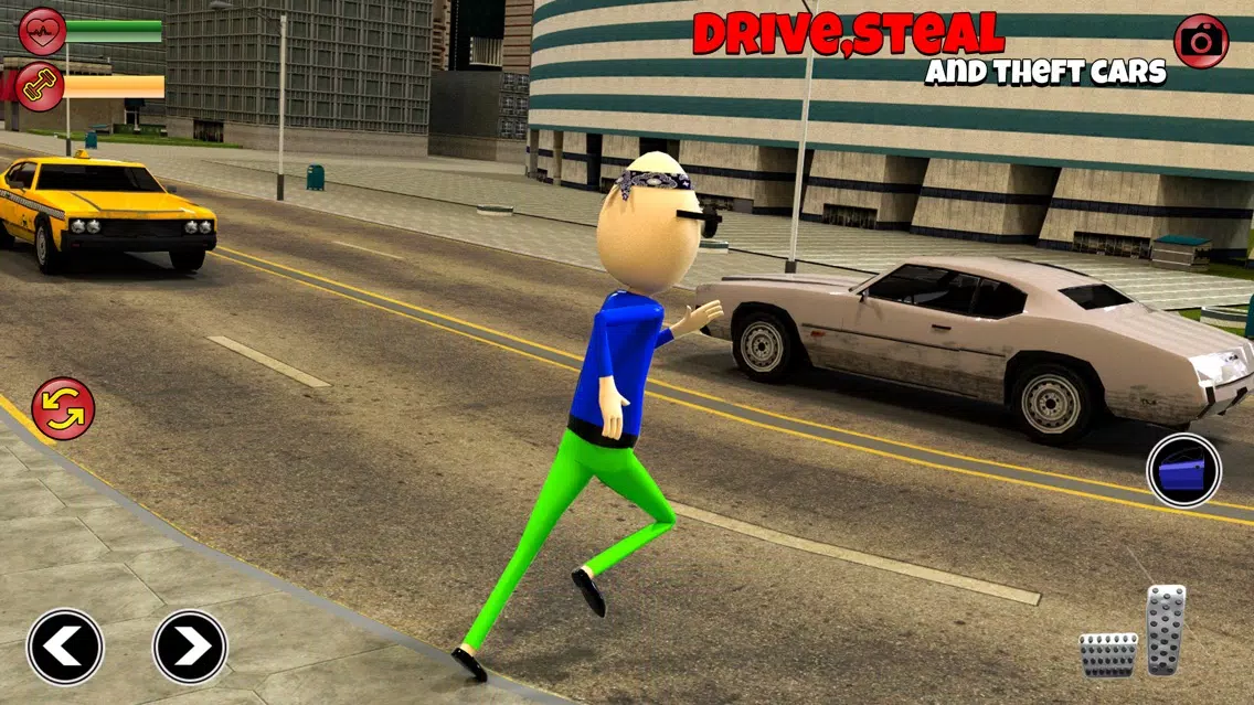 تصاویر Baldi Stickman Hero Crime City