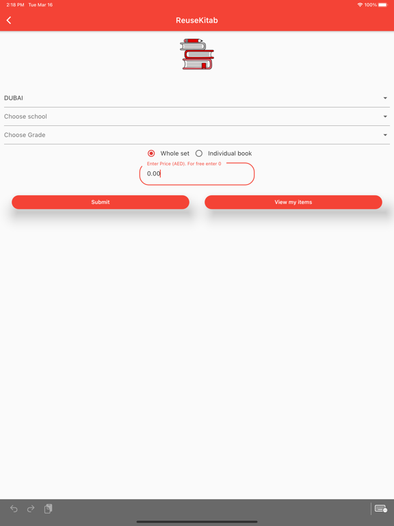 ReuseKitab iPad Screenshots