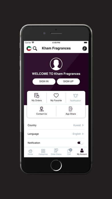 Kham Fragrances - خام للعطور Screenshots