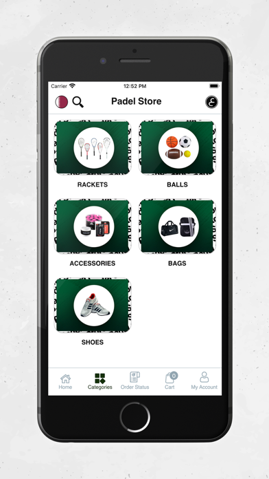 Padel Store Screenshots