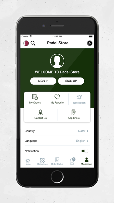 Padel Store Screenshots