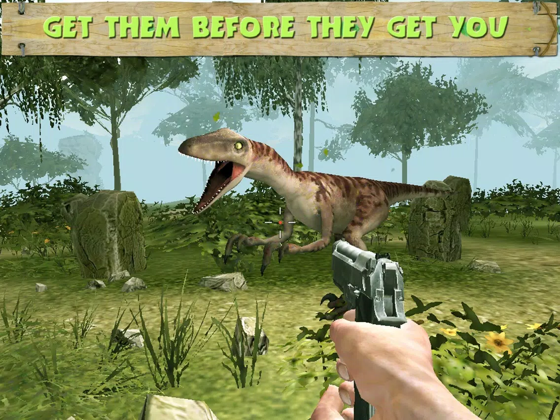 Dinosaur Hunter : Jurassic Survival 3D iPad  Screenshots