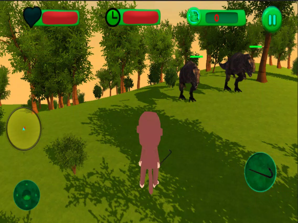 Apes Vs Dinosaur - Throne War iPad  スクリーンショット