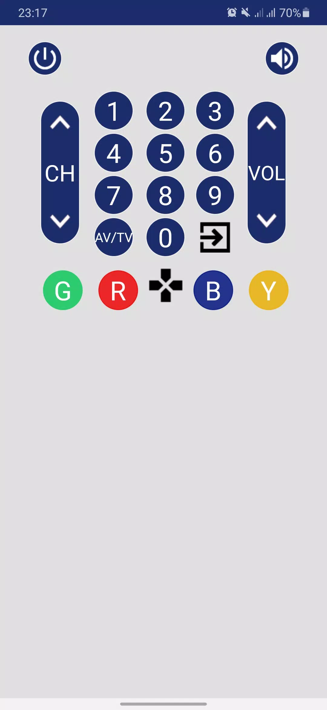 IR Remote Control Samsung TV Screenshots
