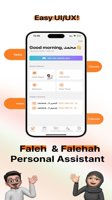 Tangkapan skrin Faleh |Your Personal Assistant