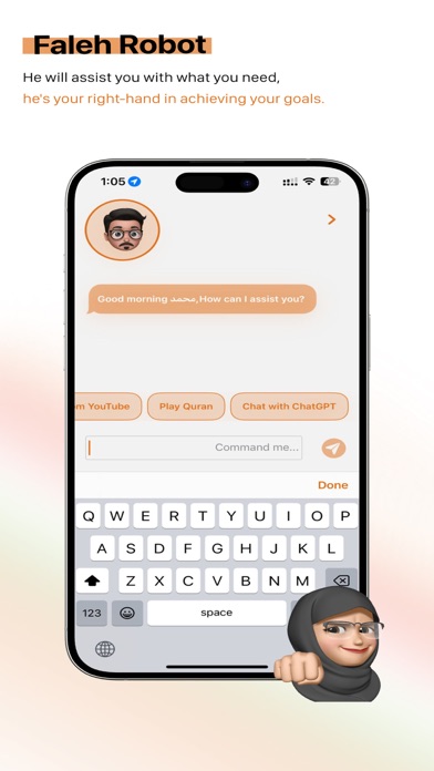 Tangkapan skrin Faleh |Your Personal Assistant